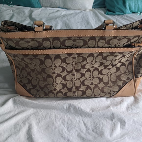 Authentic Coach Canvas Bag - Picture 2 of 6